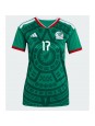 Mexiko Orbelin Pineda #17 Heimtrikot für Frauen WM 2026 Kurzarm Mexiko Orbelin Pineda #17 Heimtrikot für Frauen WM 2026 Kurzarm